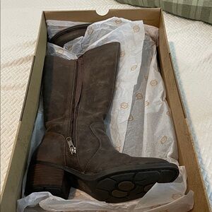 Born Taupe Marmotta Distressed Boots